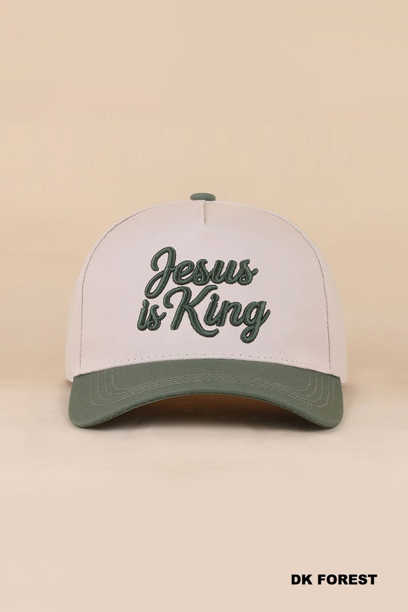 Jesus is King Hat