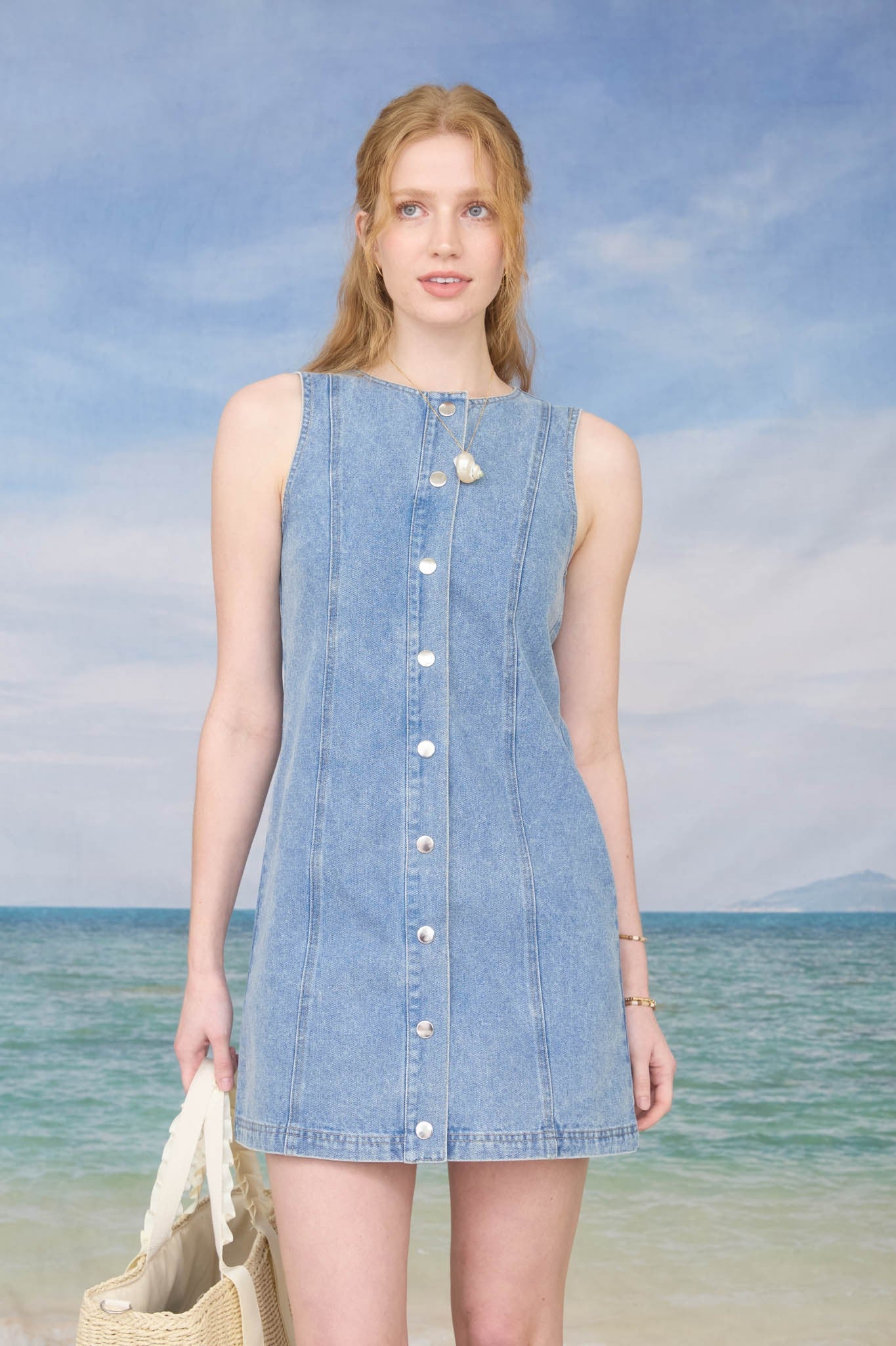 Bloomfield Sleeveless Denim Dress