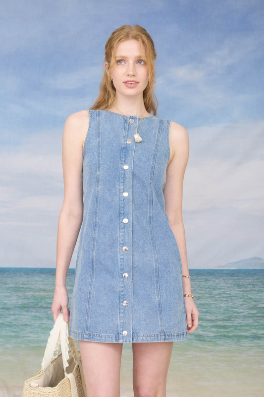 Bloomfield Sleeveless Denim Dress