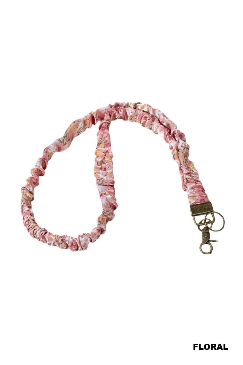 Trendy Scrunchie Lanyard