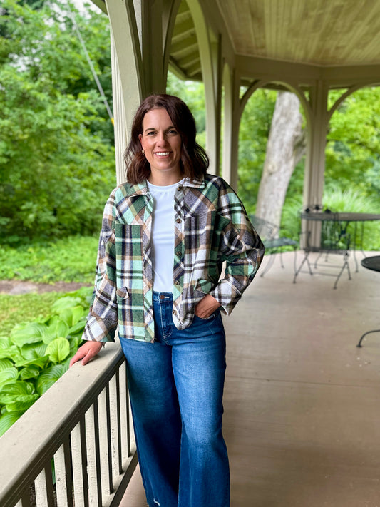 Bloomington Plaid Shacket
