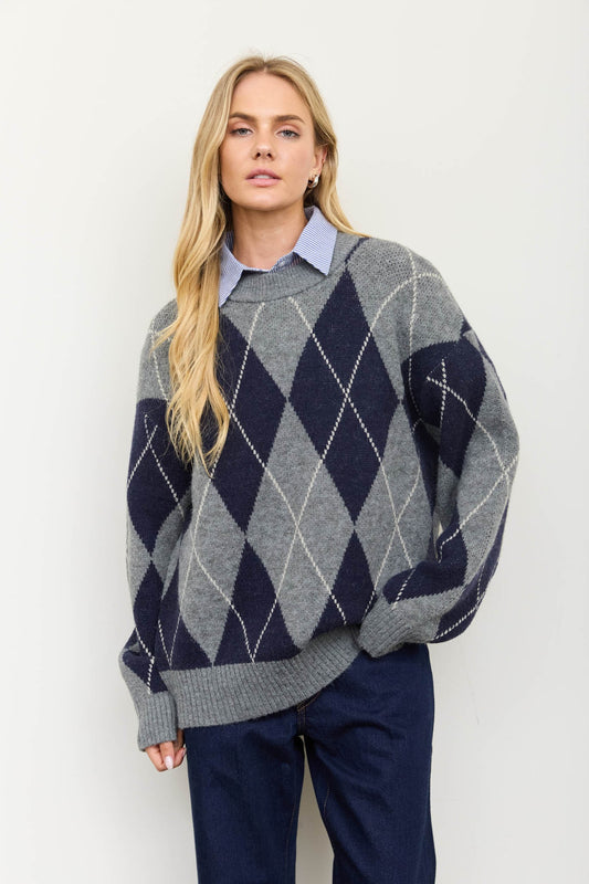 Weston Argyle Sweater