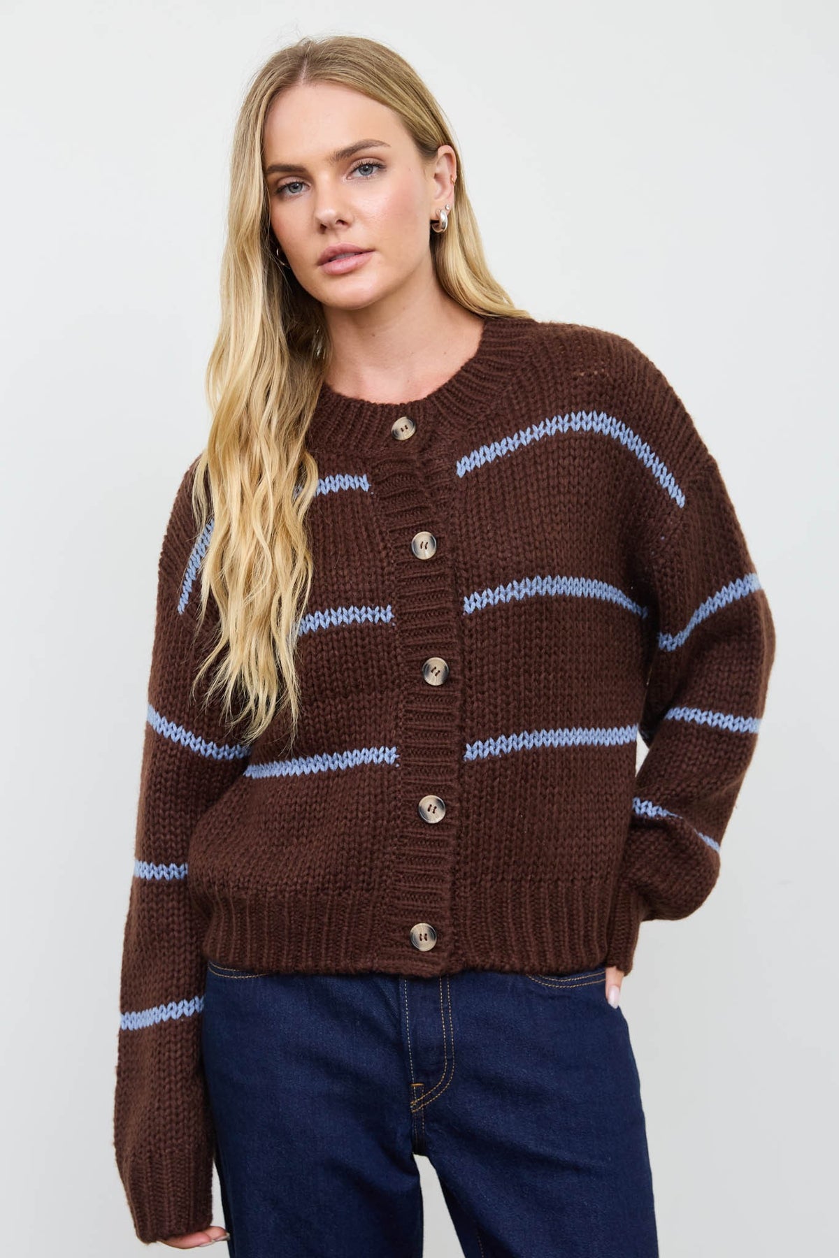 Clearwater Stripe Cardigan
