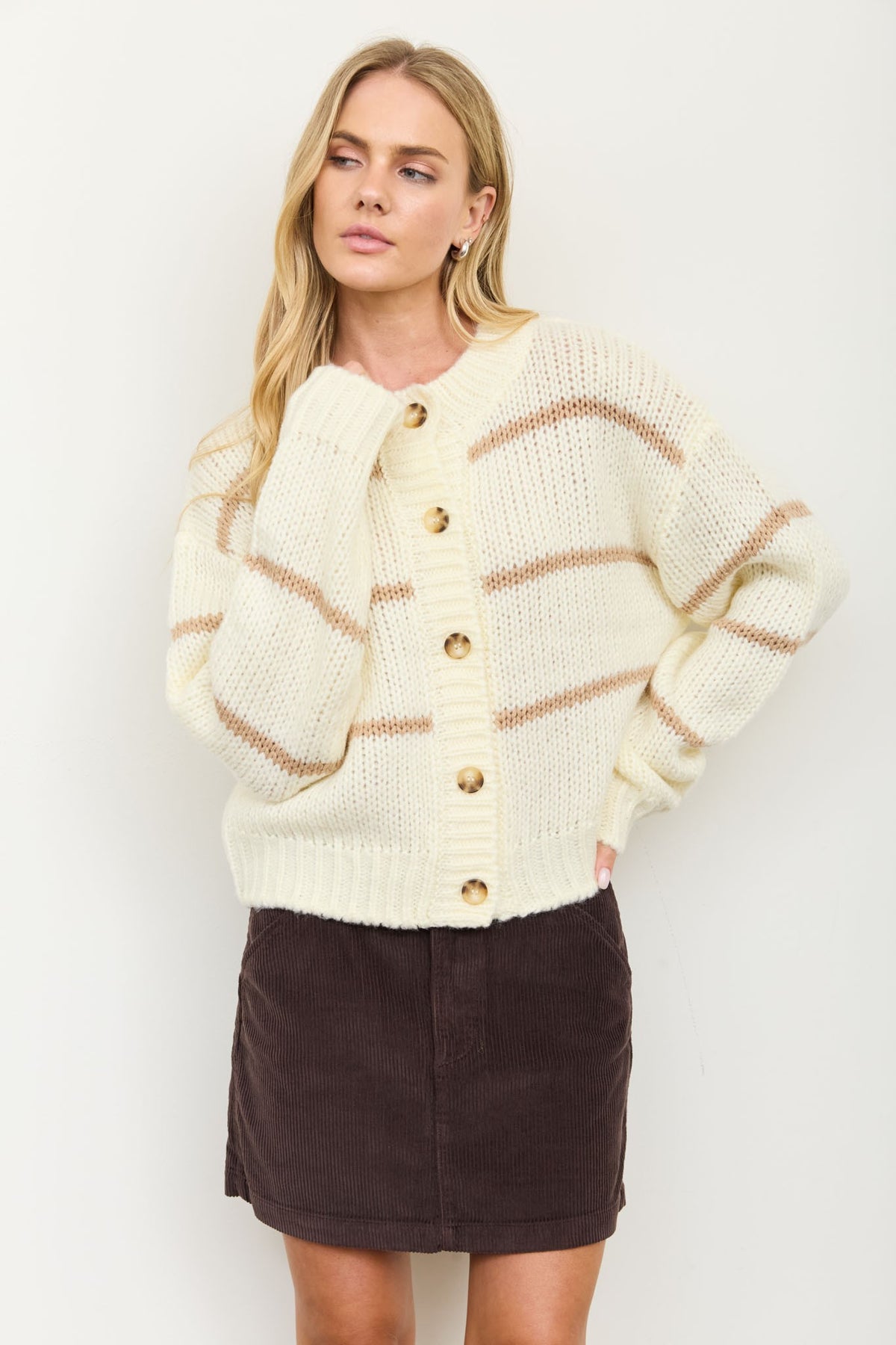 Clearwater Stripe Cardigan