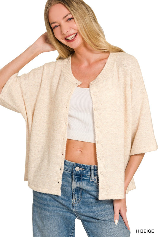 Ft. Lauderdale Half Sleeve Cardigan