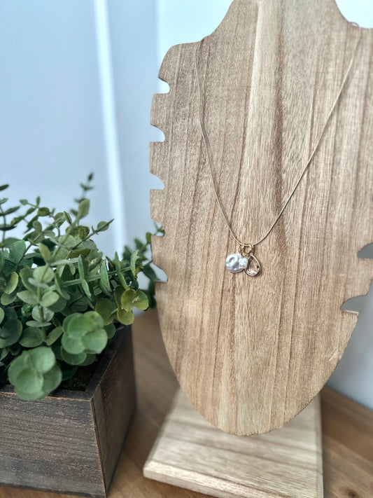 Multi Pendant Snake Chain Necklace