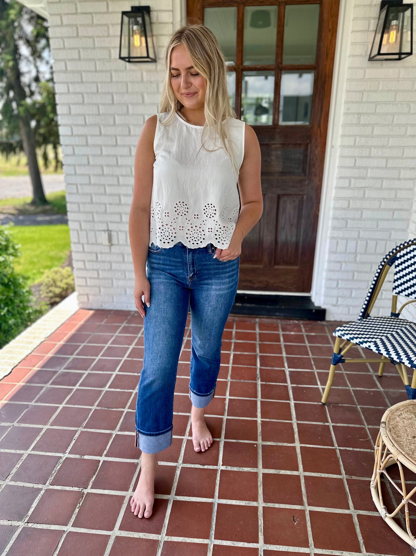 Smithers Eyelet Blouse