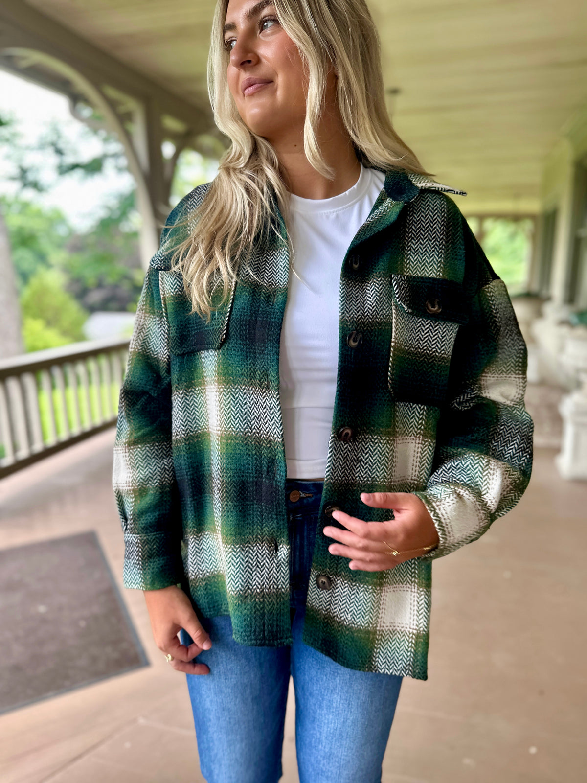 Roseville Plaid Shacket