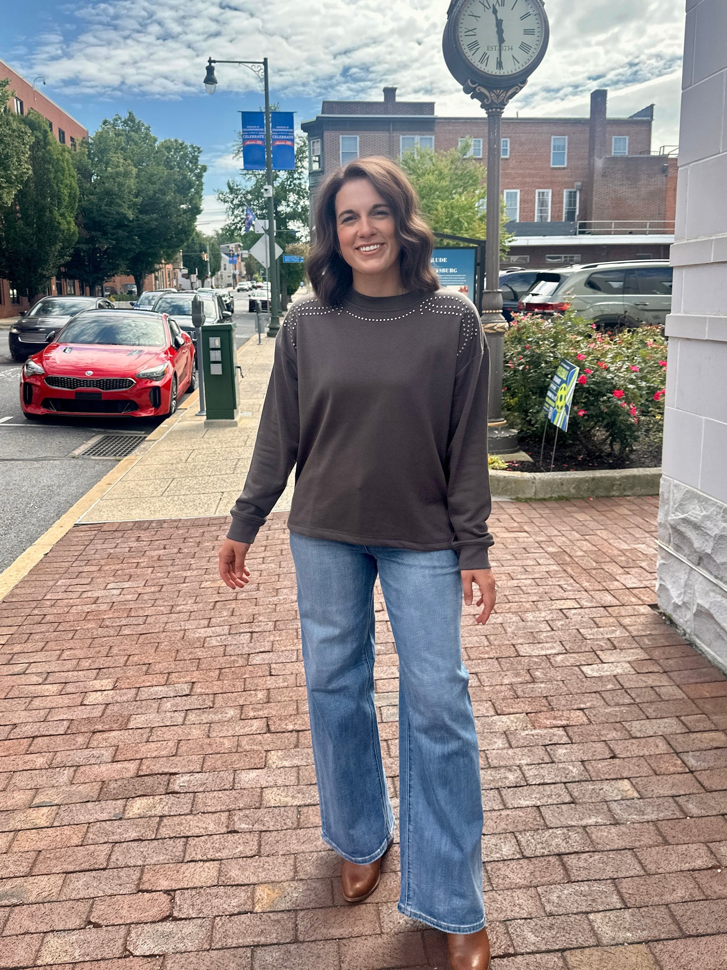 Pelham Studded Sweater