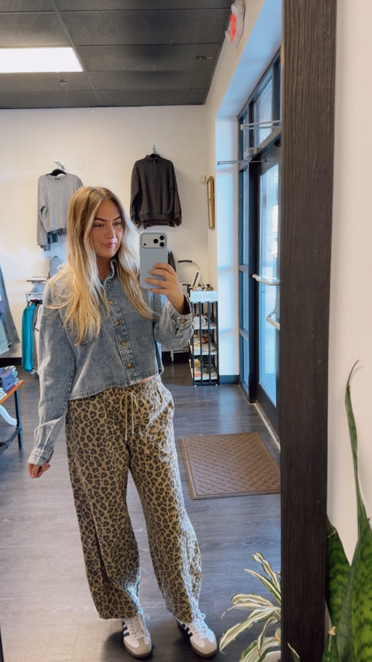 Oak Creek Leopard Pants