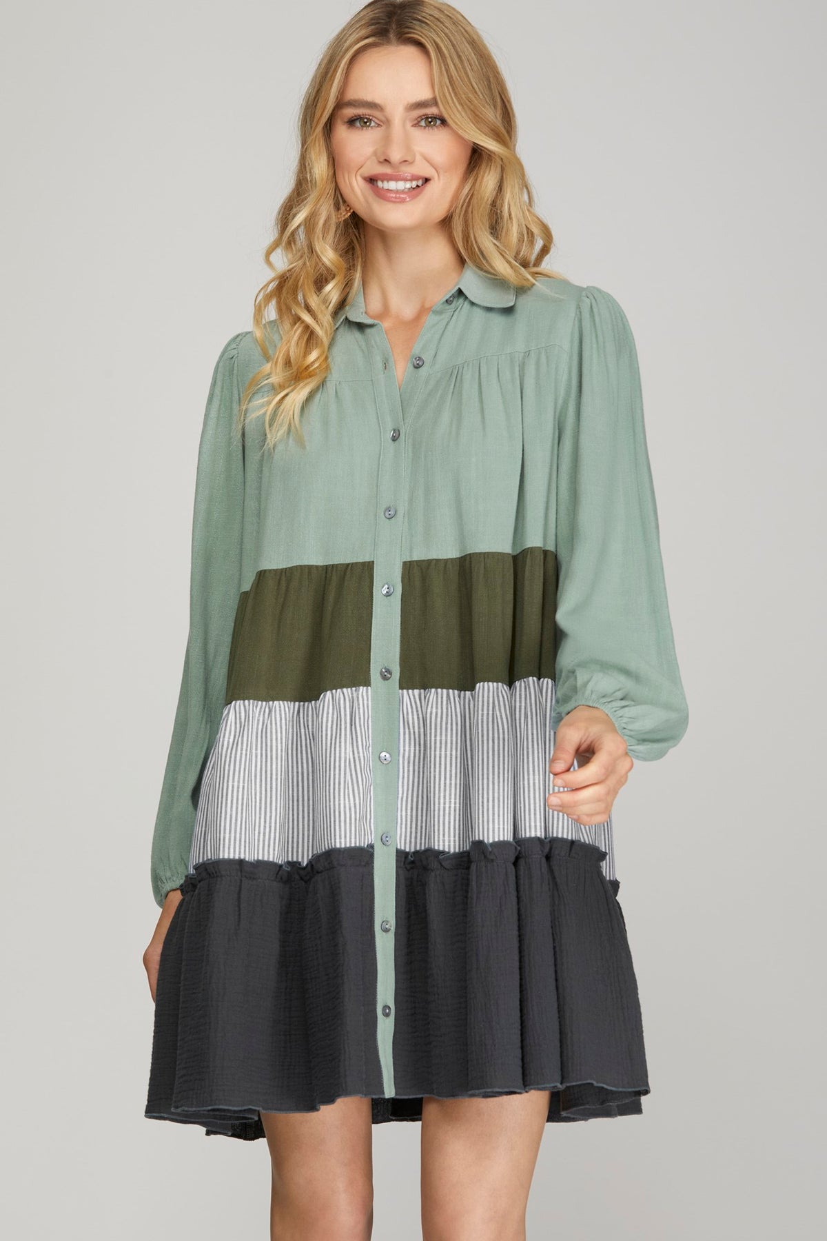Catalina Foothills Tiered Dress