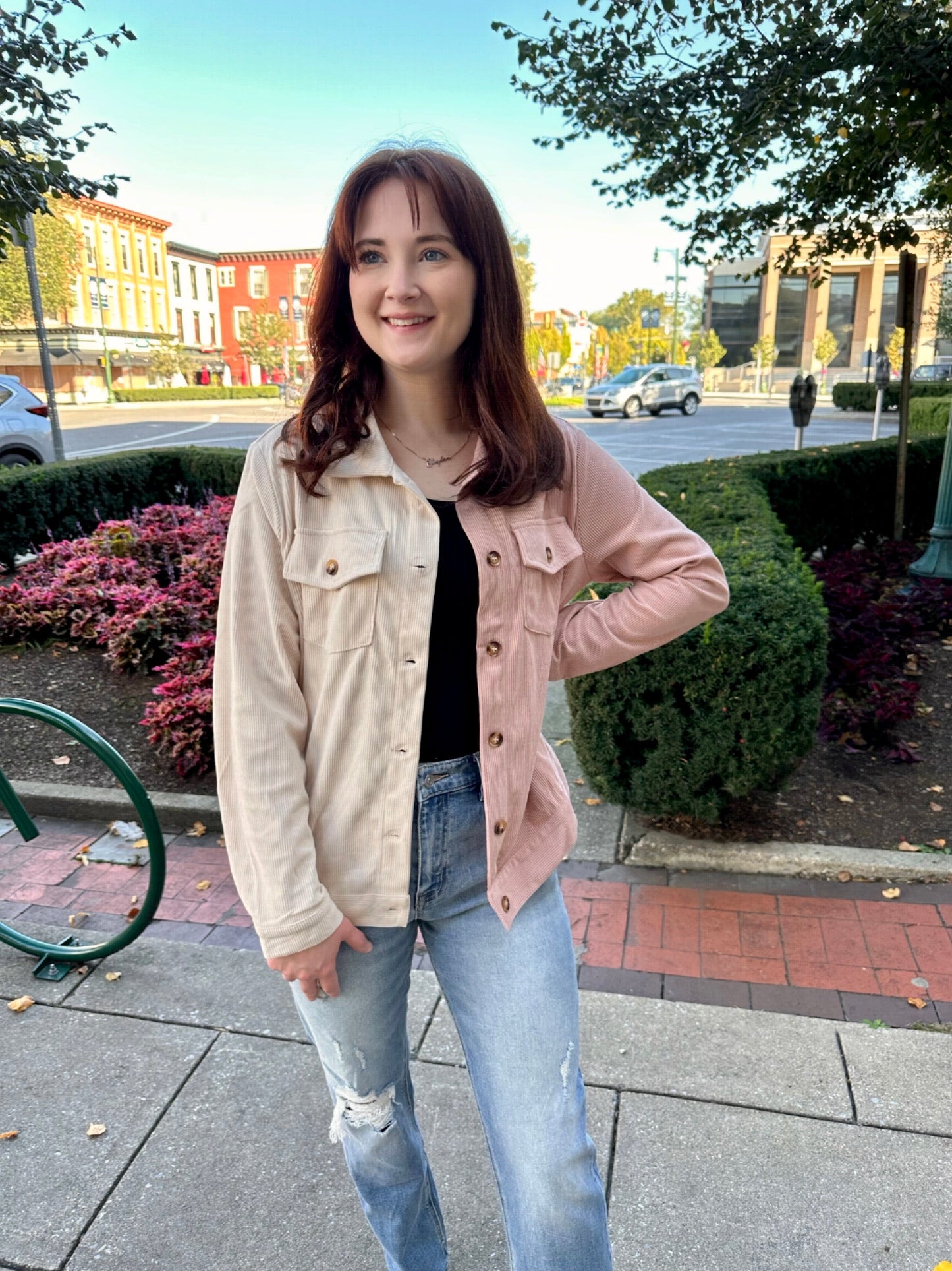 Focus On You Corduroy Jacket