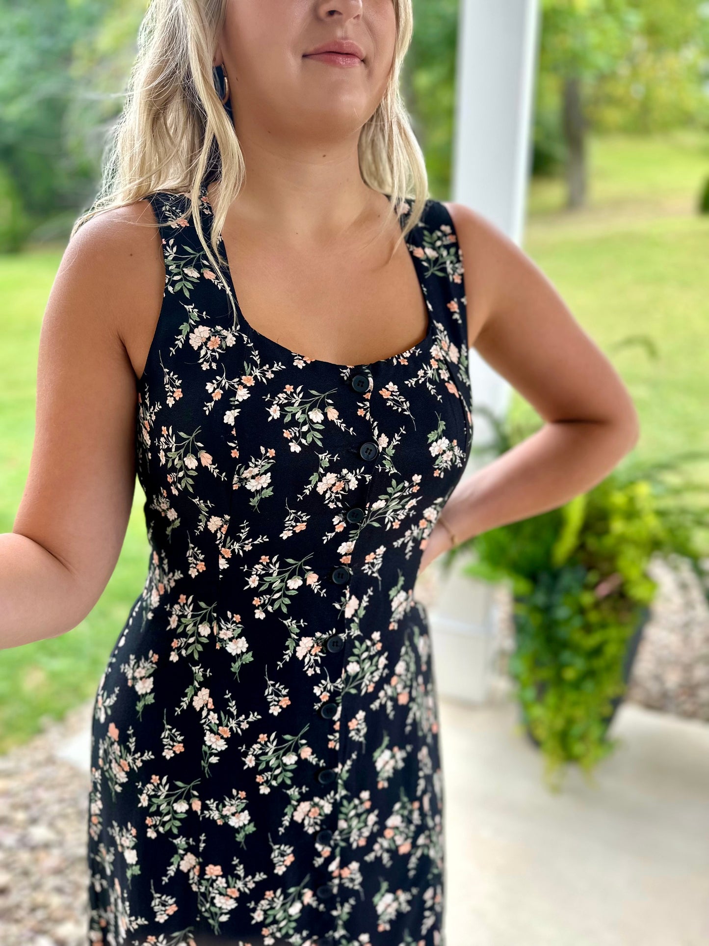 Dover Floral Midi Dress