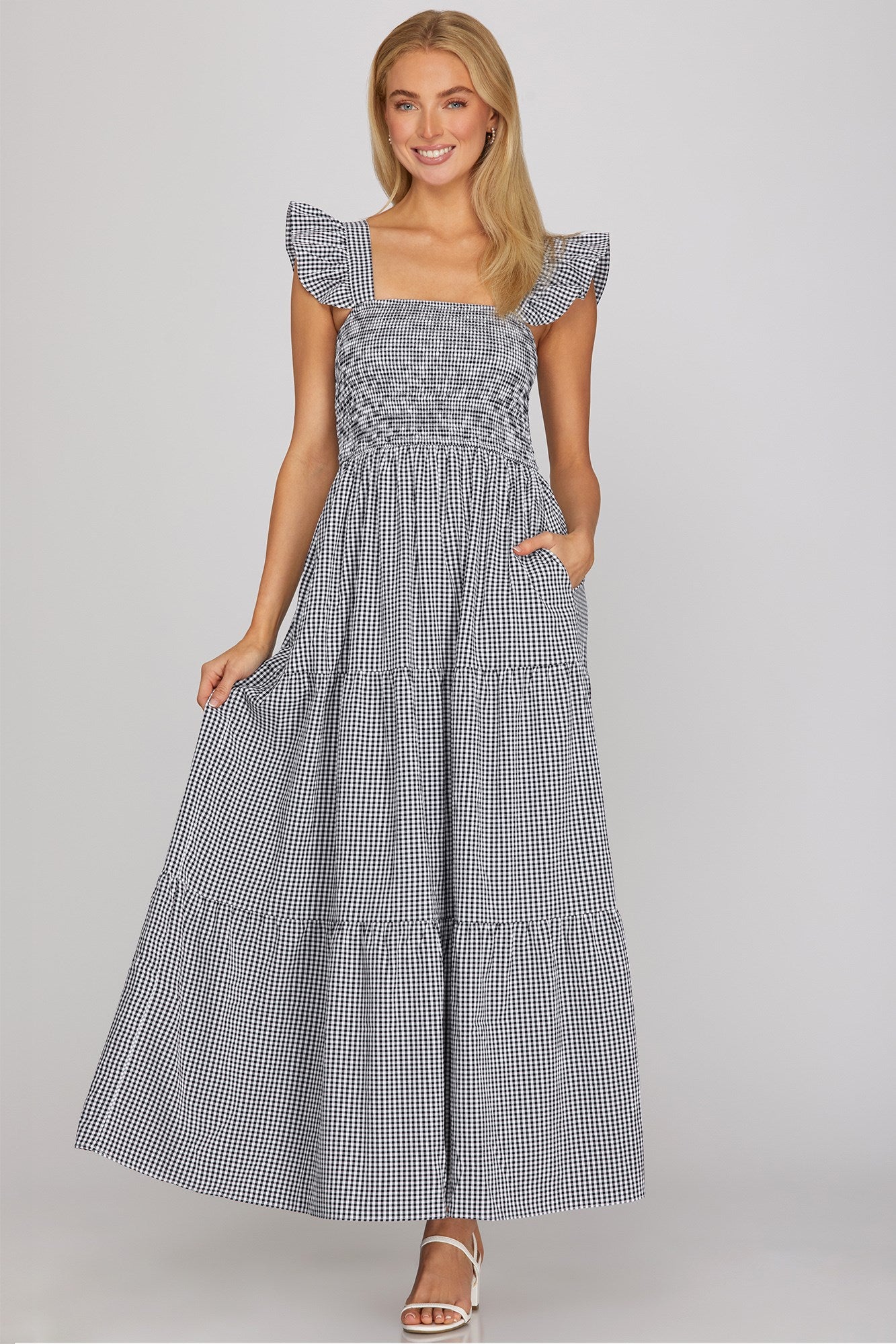 Kleindale Plaid Dress