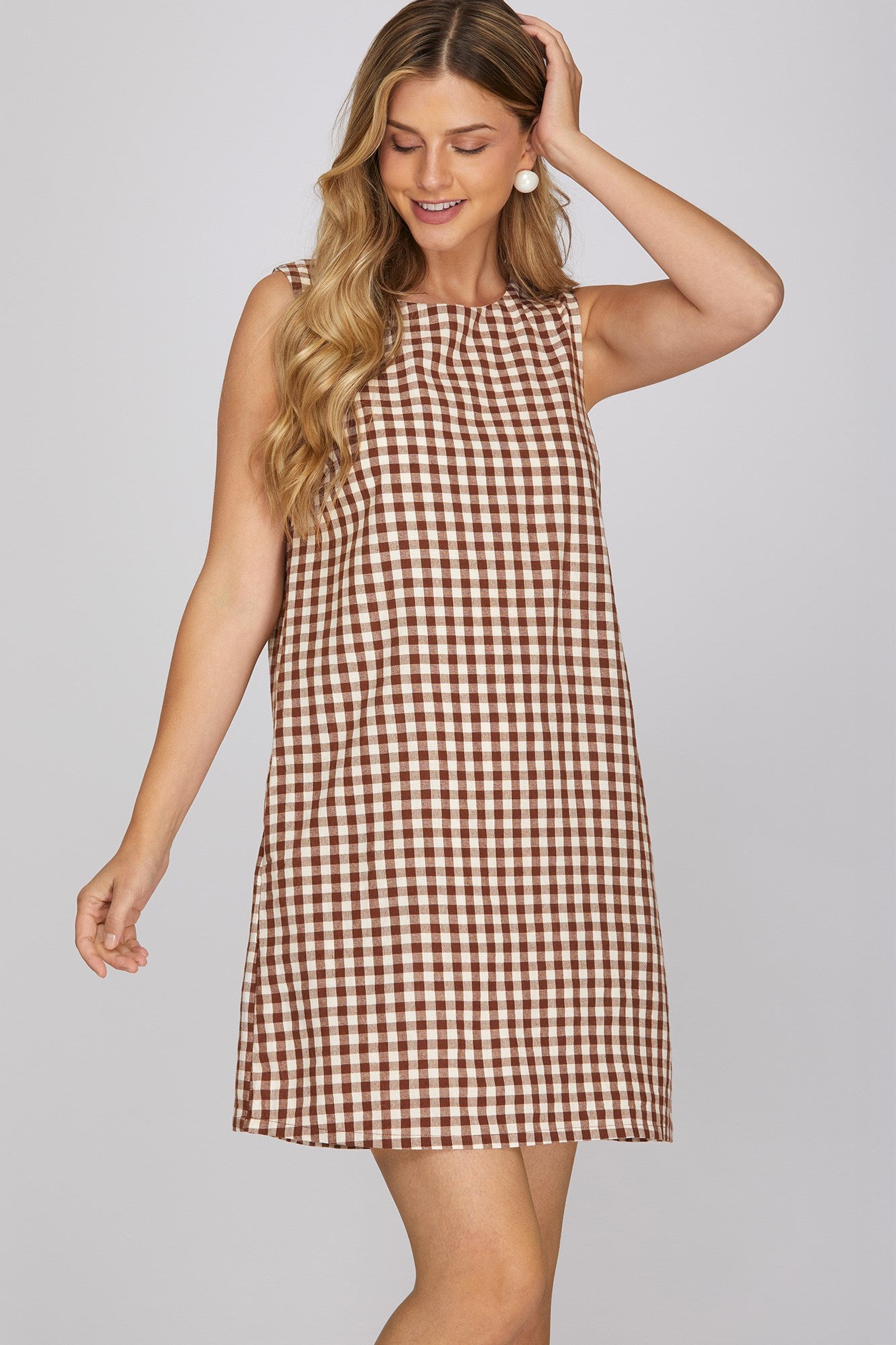 Toledo Checked Dress