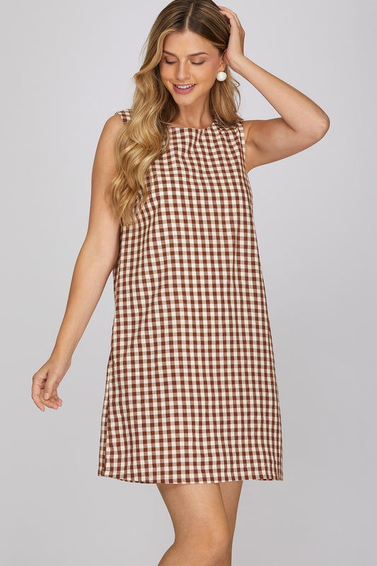 Toledo Checked Dress
