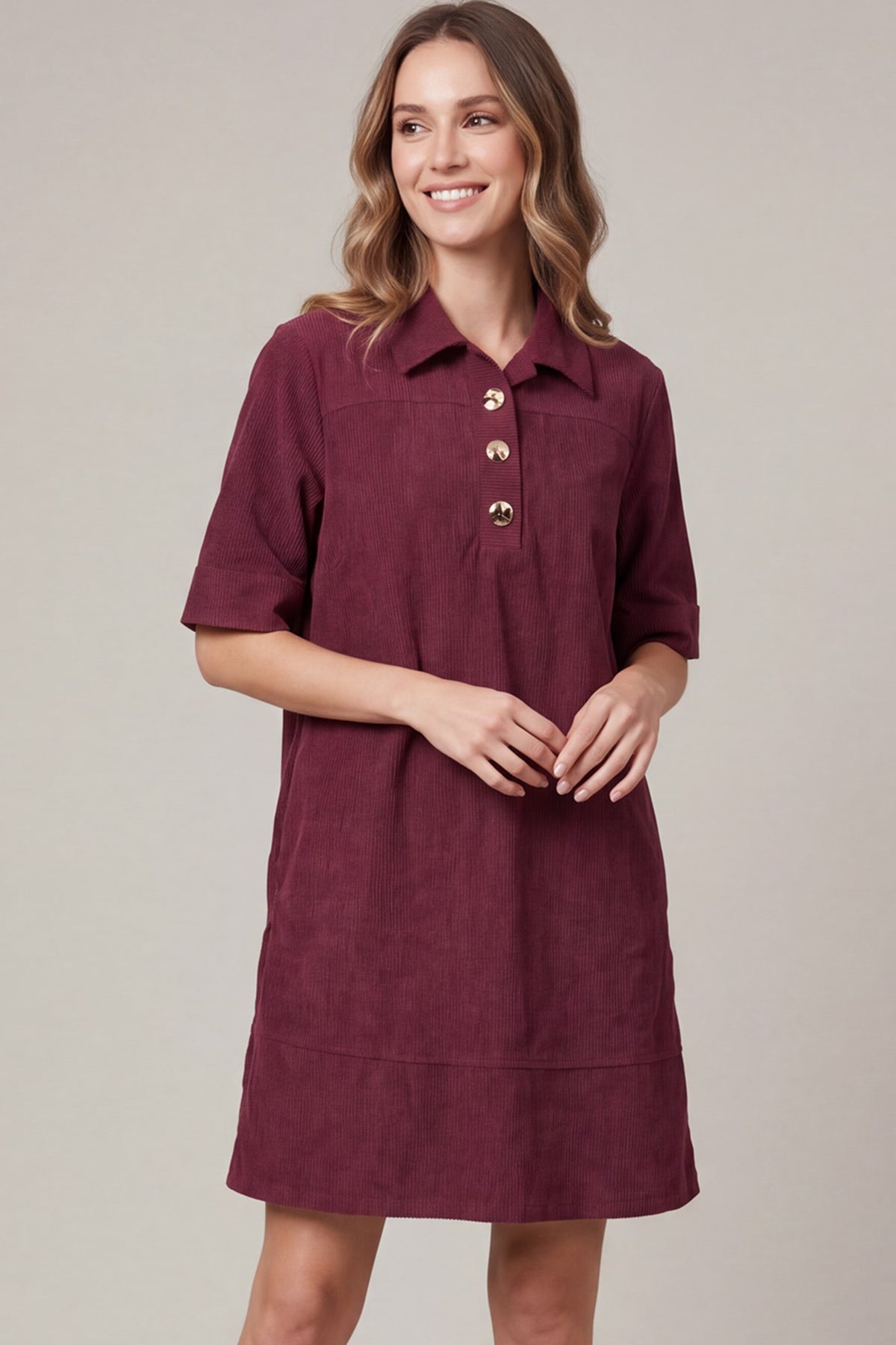 Glendale Corduroy Dress