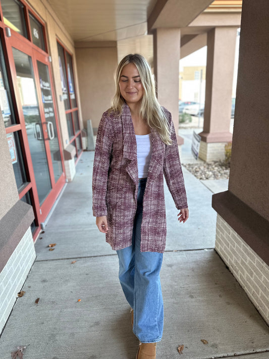 Brixton Plaid Jacket