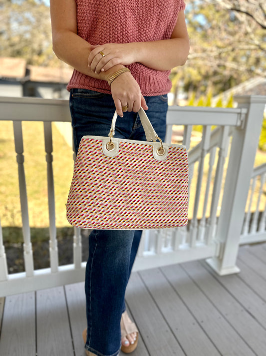 Nancy Woven Tote