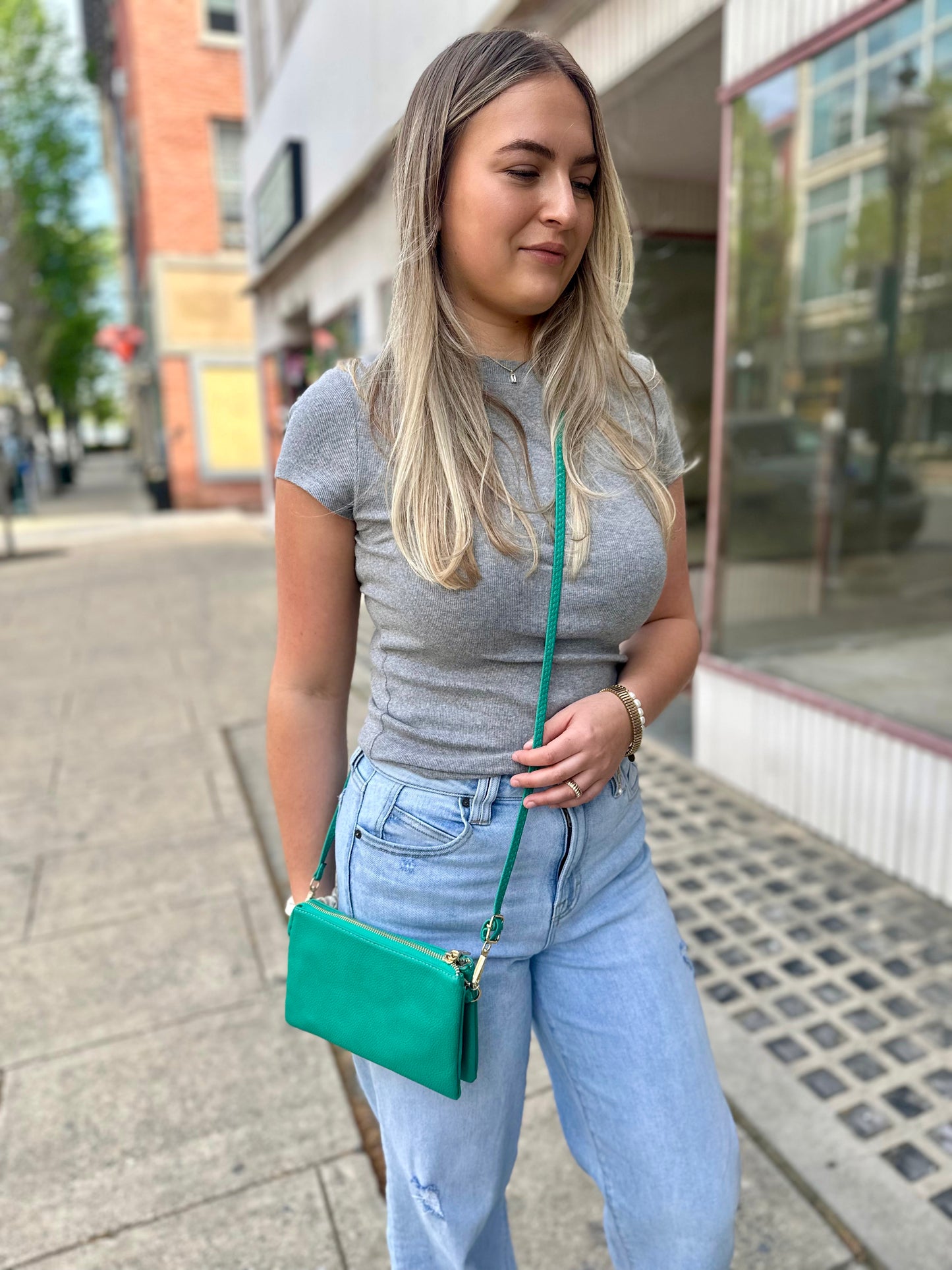 Riley Crossbody/Wristlet Bag