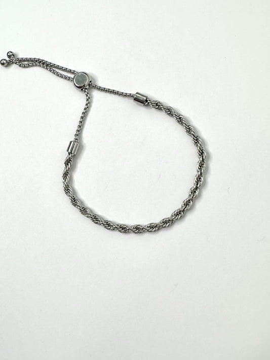 Twist Metal Chain Bracelet