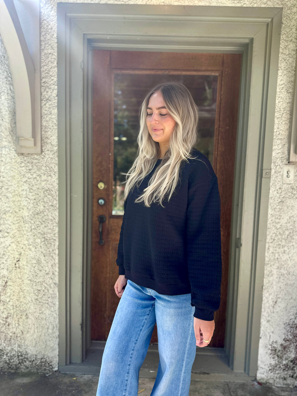 Marana Quilted Pullover