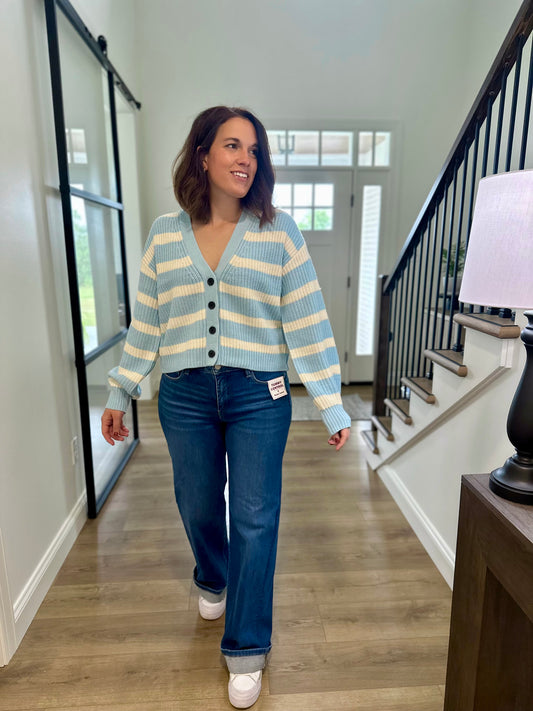 Muskego Striped Cardigan