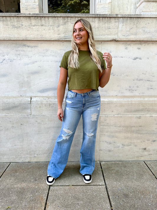Miramar Risen High Rise Wide Leg Jeans