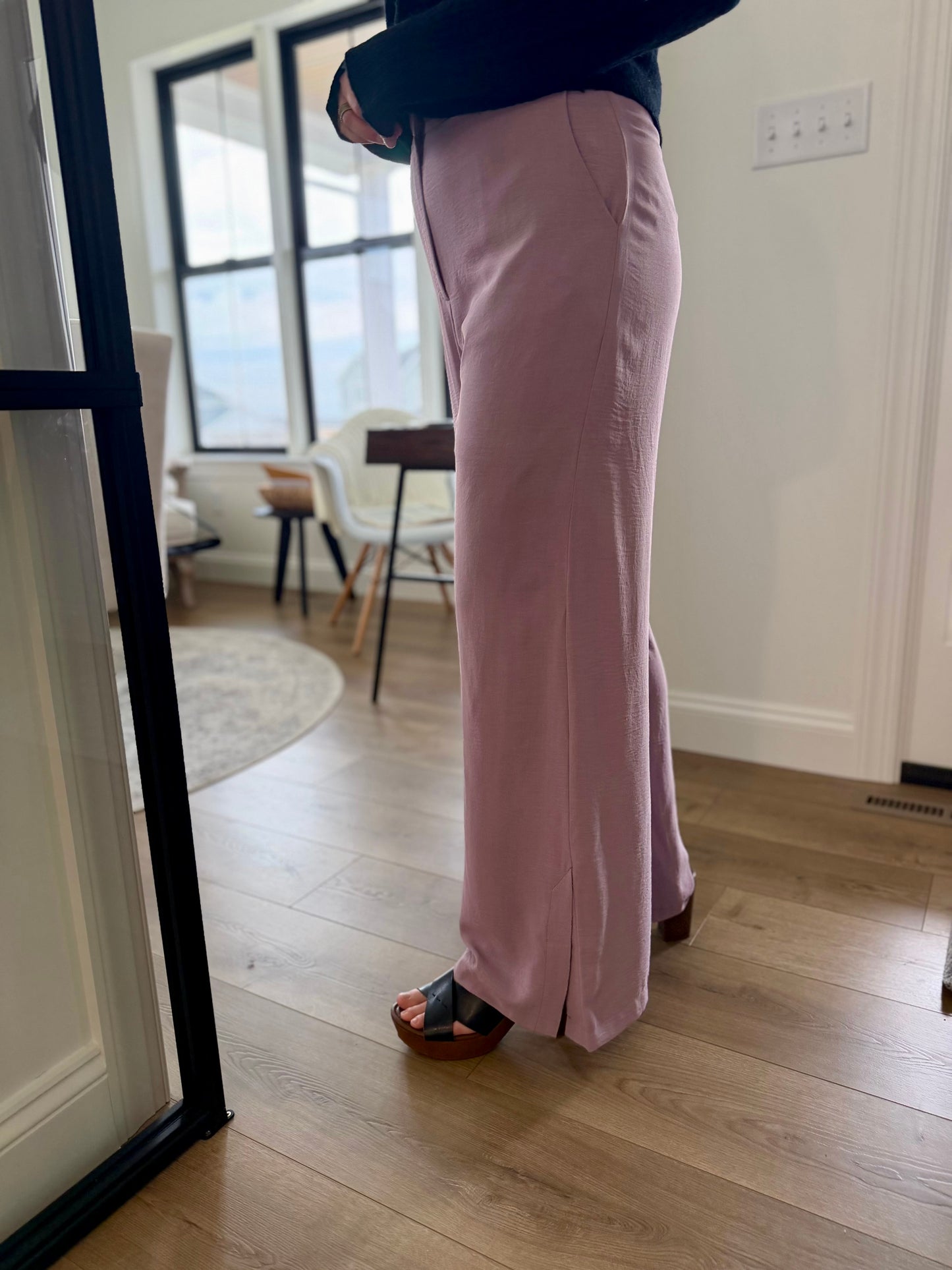 McCook Side Slit Wide Pants