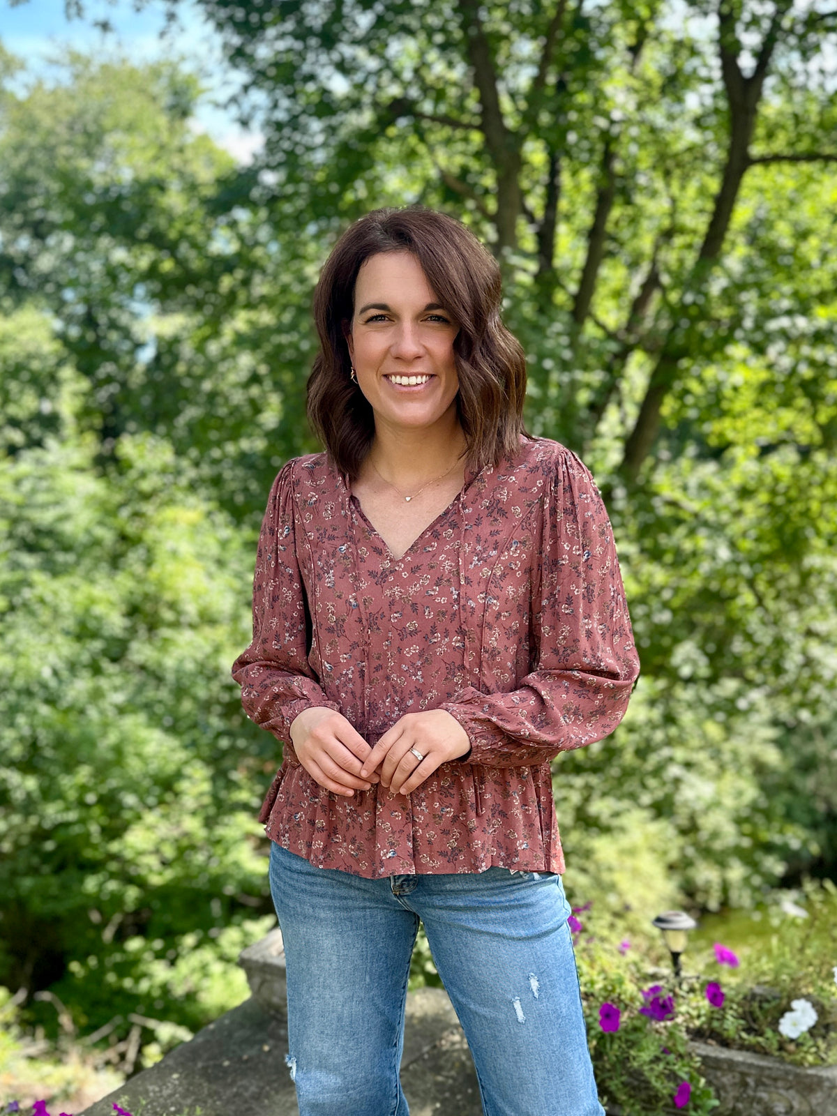 Tampa Floral Blouse