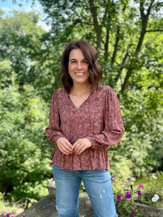 Tampa Floral Blouse