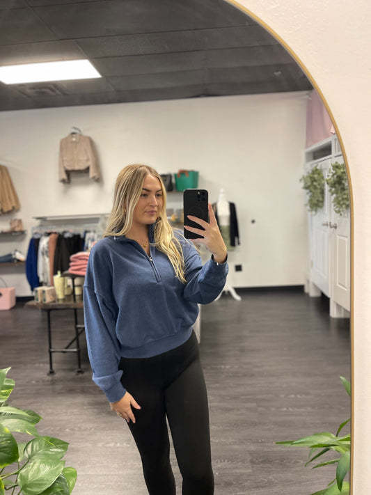 Verona Half Zip Sweatshirt