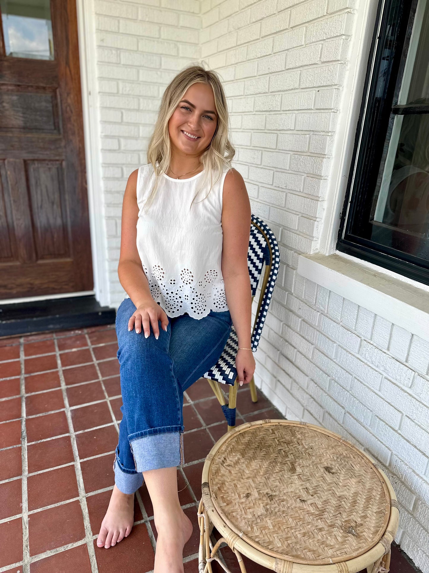 Smithers Eyelet Blouse