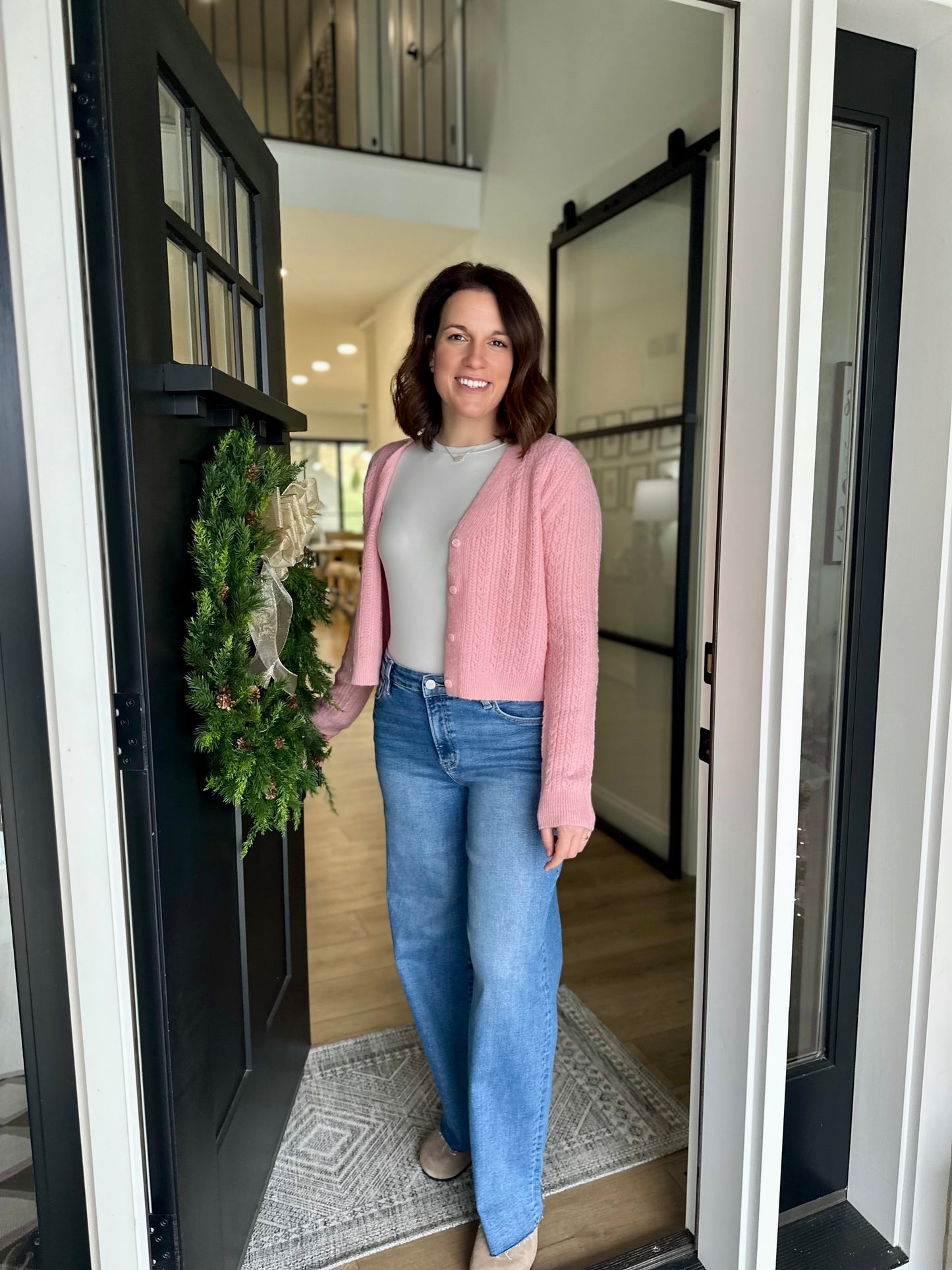 Wales Cable Knit Cardigan Sweater