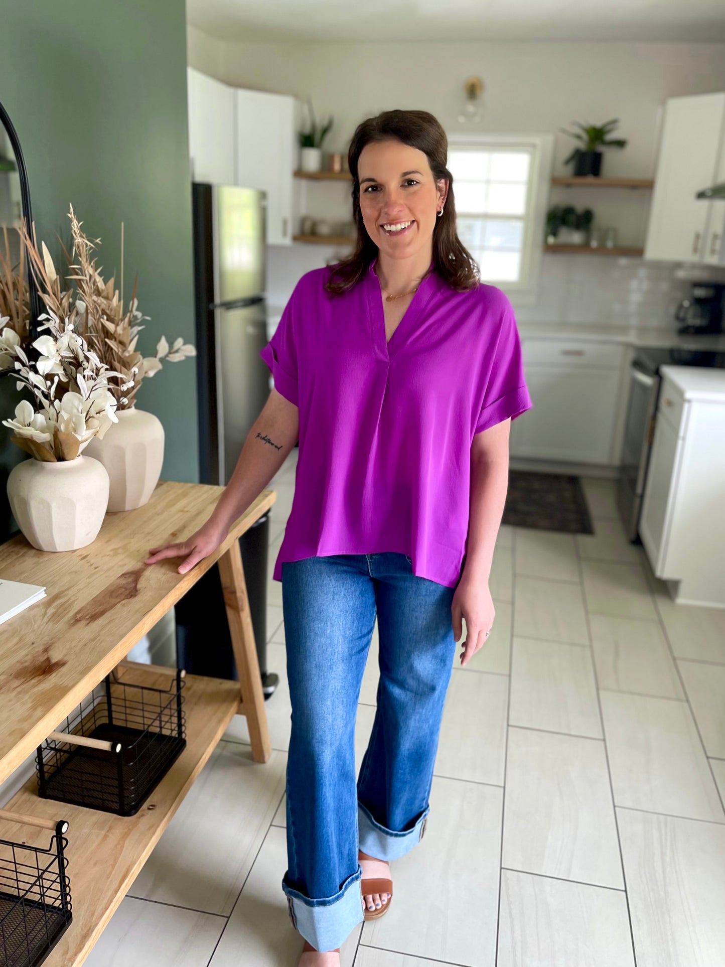 Ferndale Drop Shoulder Top