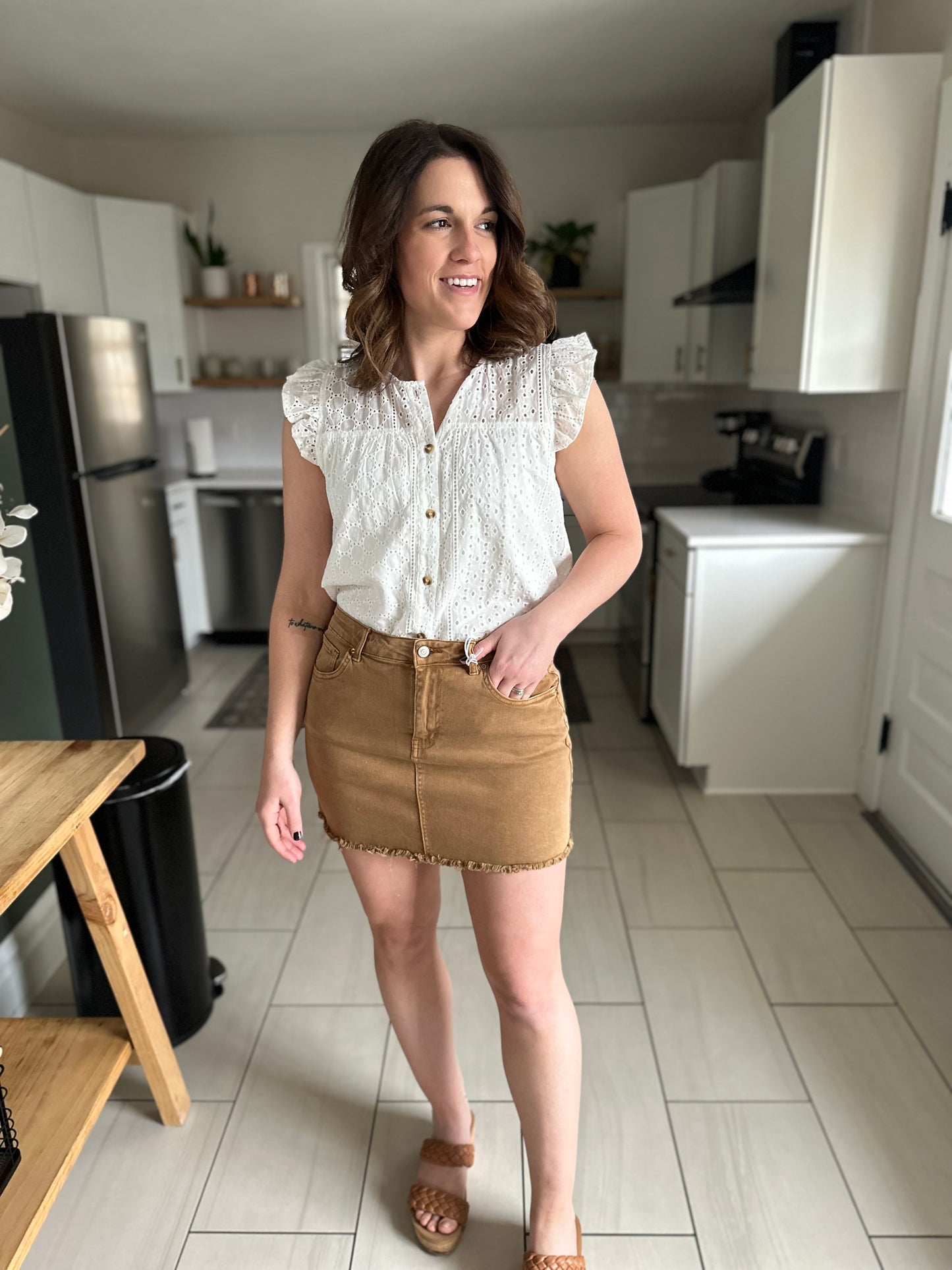 Coon Rapids Denim Skirt