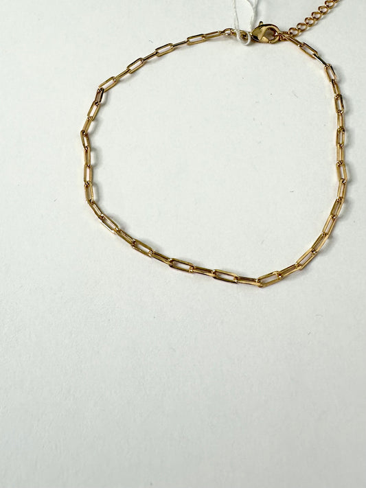 Linked Oval Chain Bracelet