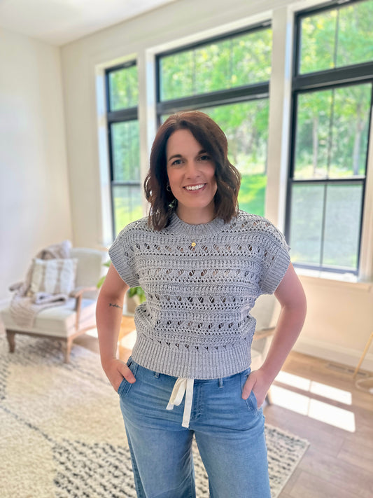 Eaton Crochet Sweater