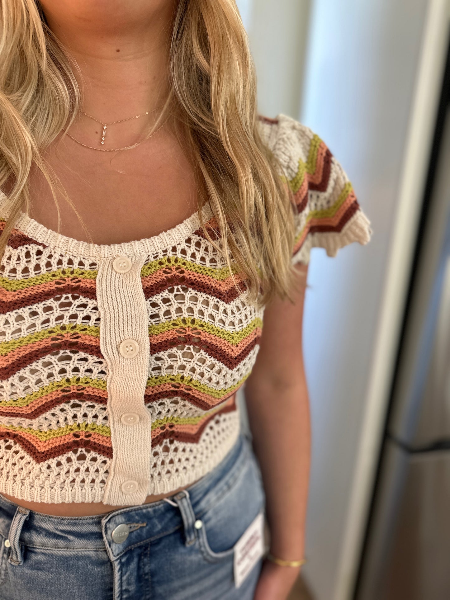 Oneida Crochet Top