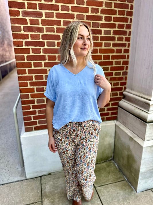 Haleyville Vneck Top