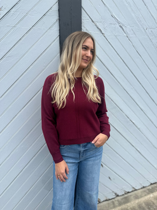 Owensboro Front Seam Sweater
