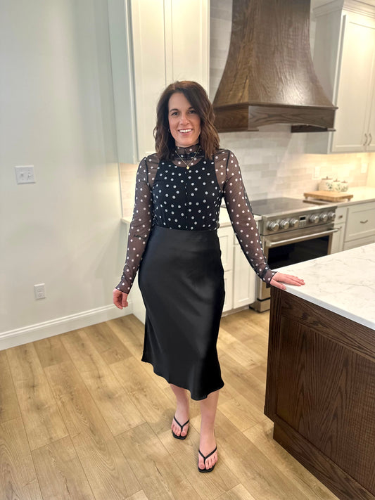 Catlettsburg Satin Skirt