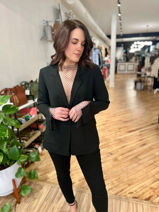 Orem Rhinestone Blazer