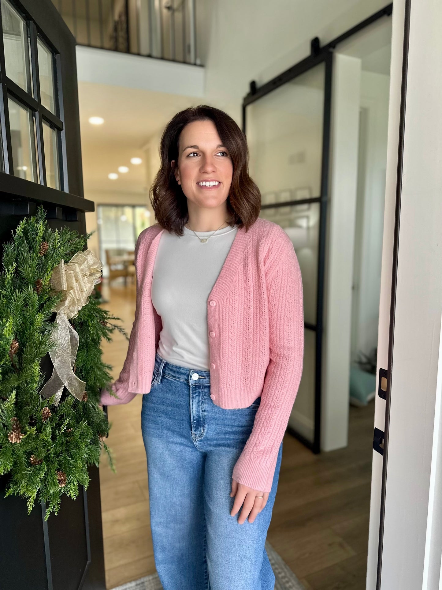 Wales Cable Knit Cardigan Sweater