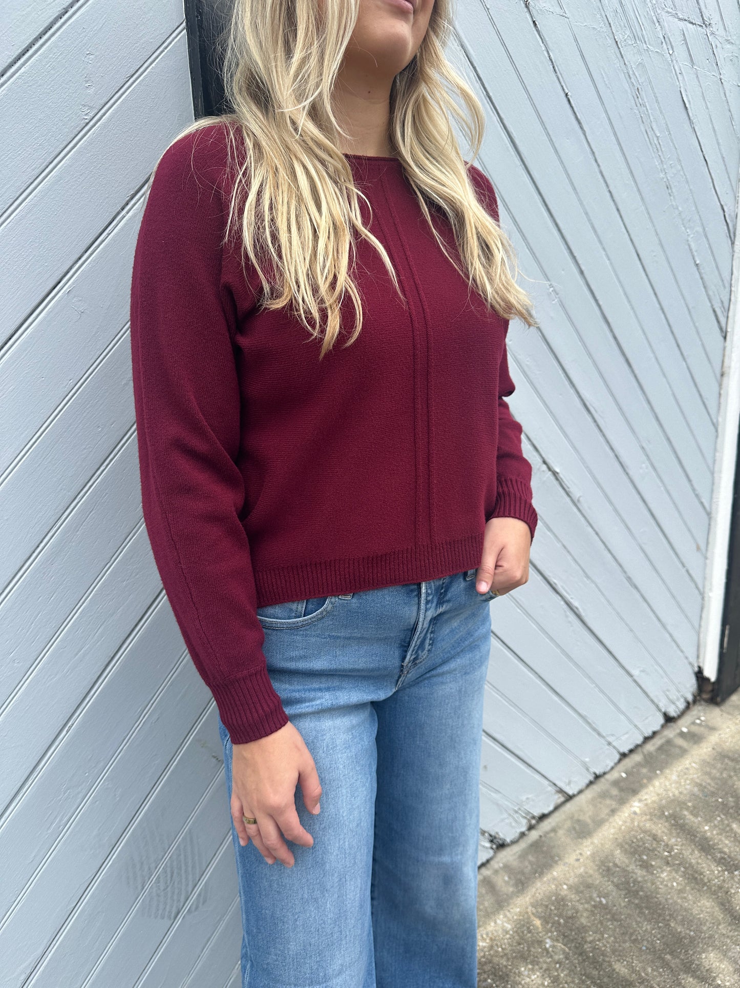 Owensboro Front Seam Sweater