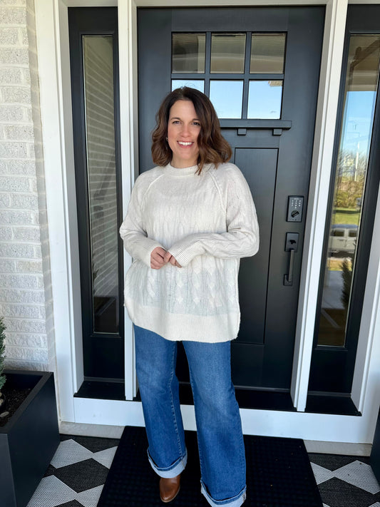 Thomasville Cable Knit Sweater