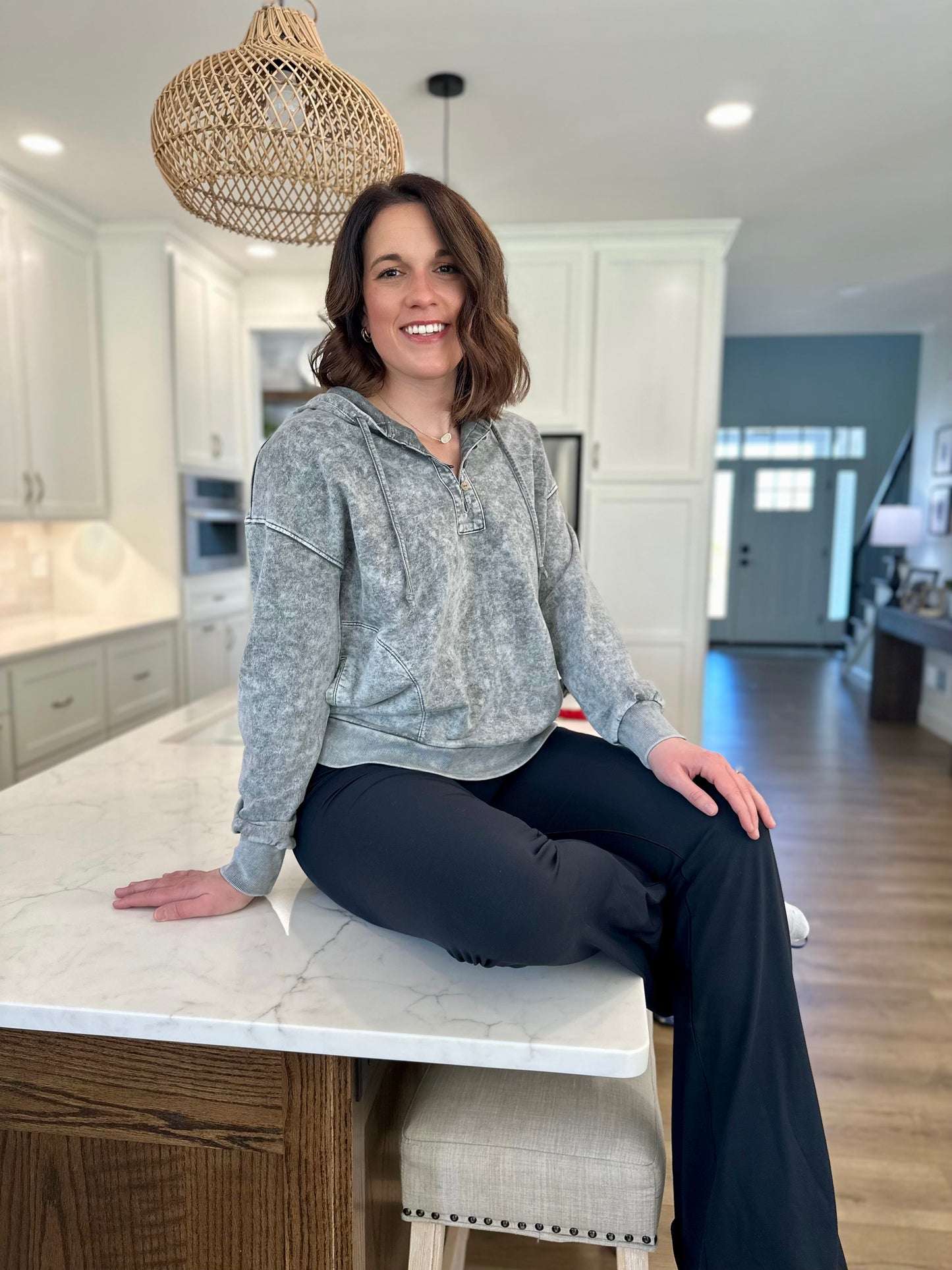 Westerly Hooded Henley Top