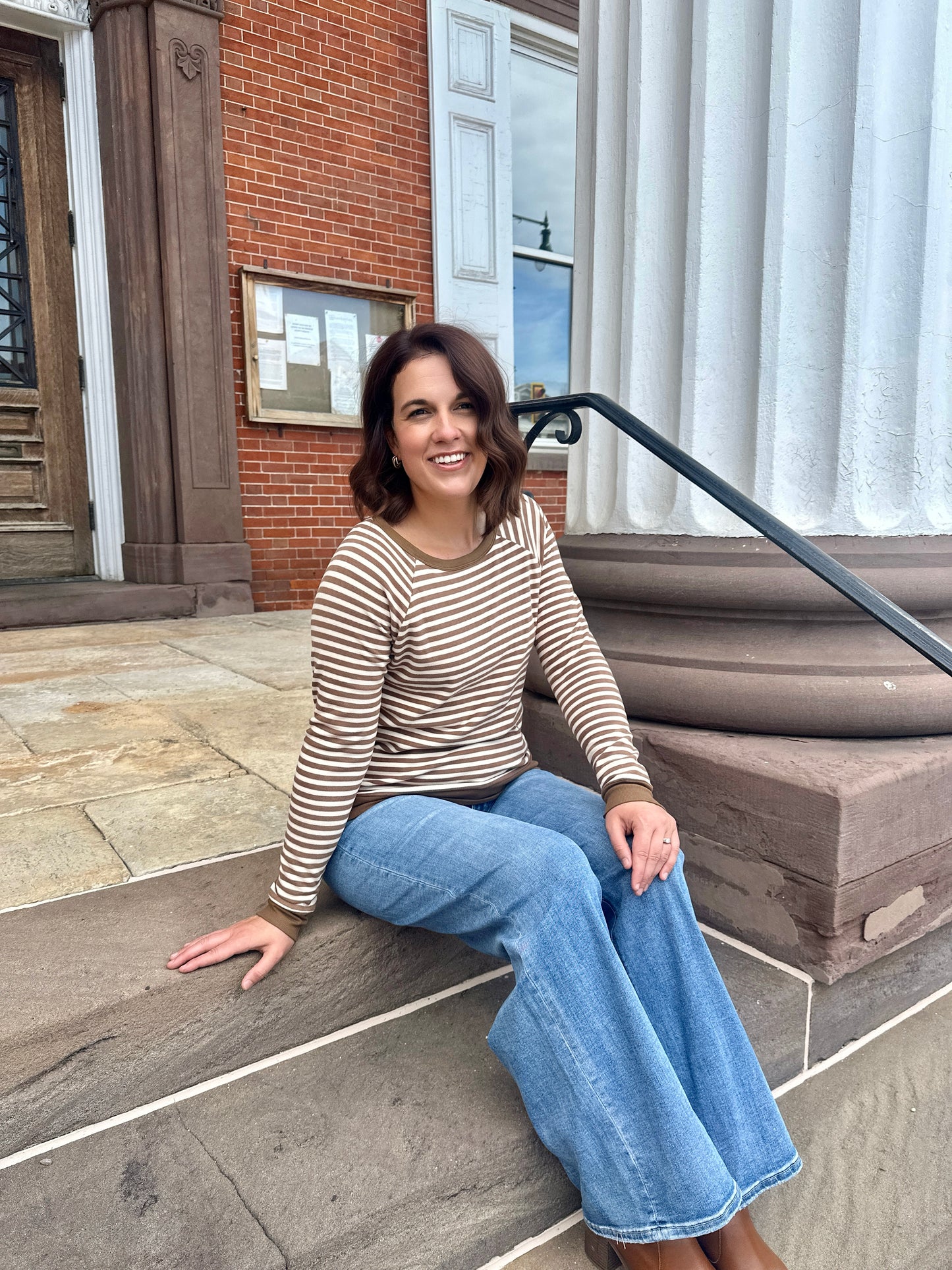 Hooksett Striped Sweater