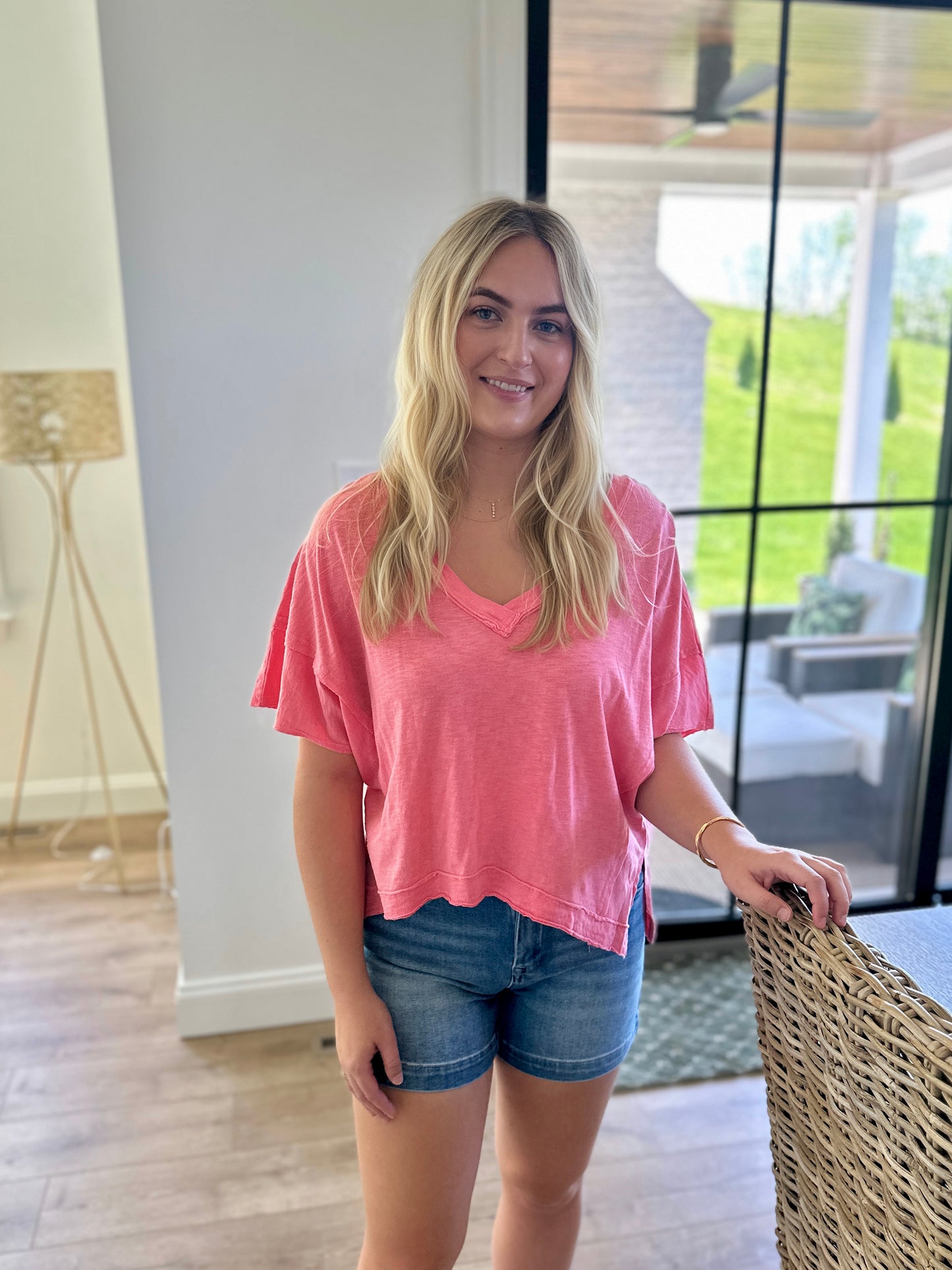 Catalina Vneck Tee