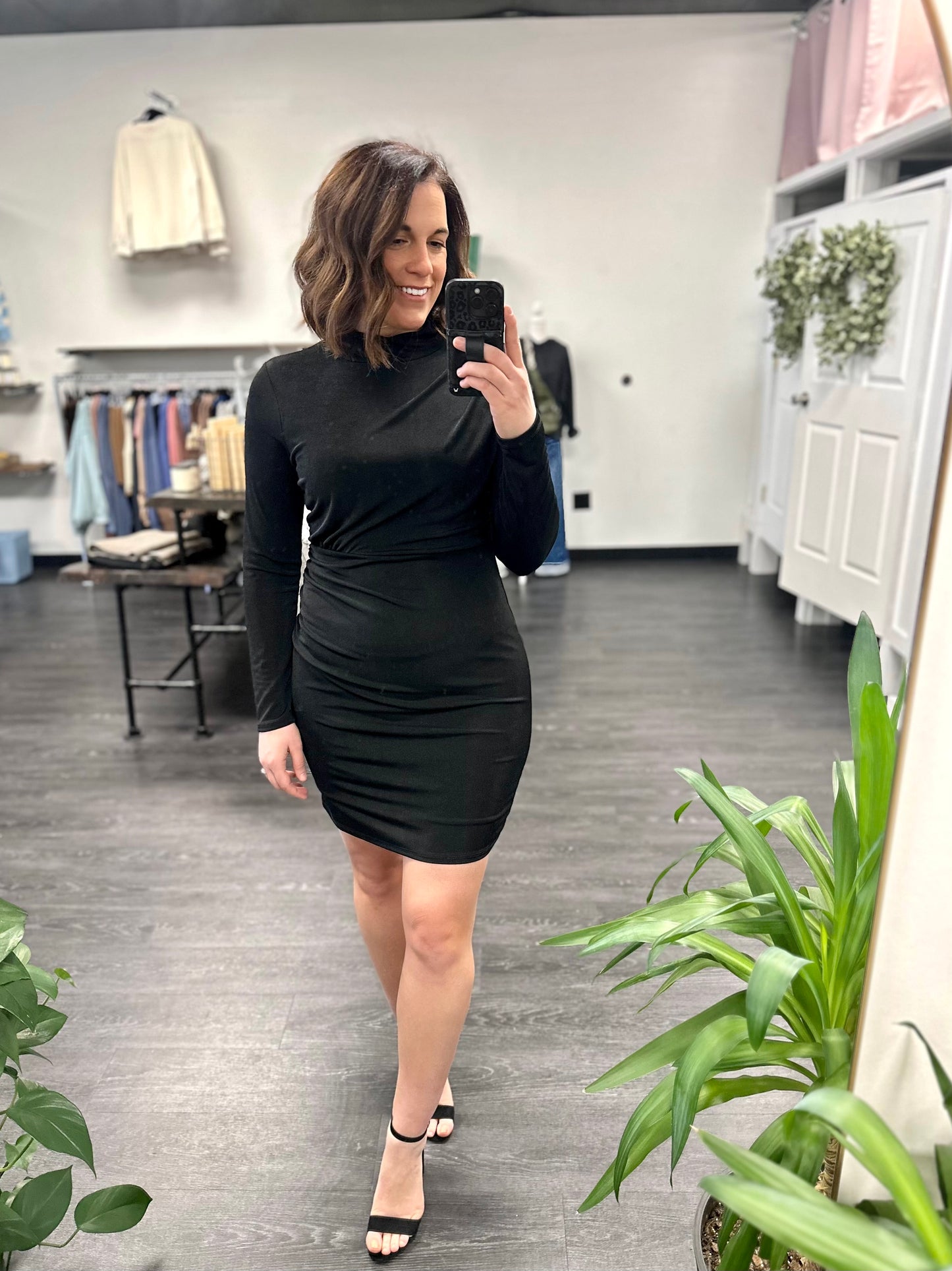 Canterwood Shirring Dress